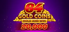 64 Gold Coins Hold and Win 20,000